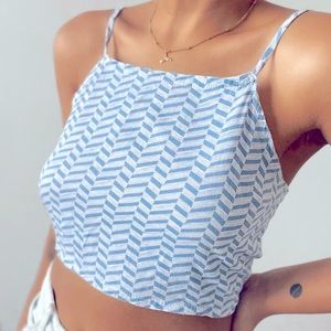 Adjustable crop top